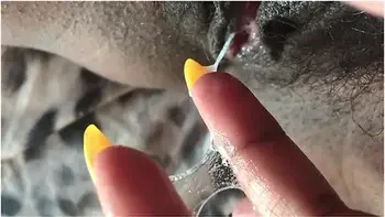 Cumming, Fingering & Peeing All Over Myself. Extreme Close Up