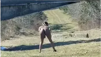 Real Amateur / Exhibitionism W Hot Black Barbie. Fully Nude