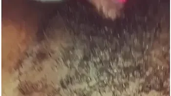 Playing With My Wet Hairy Pussy For