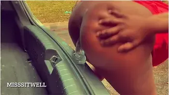 Riding My Dildo In Public With Misssitwell