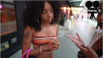 Ebony Teen 18+ Tried To Rob Hot Couple Then Got Fucked Porn Vlog