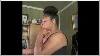 Plays With Her Wet Pussy And Claps Her Fat Ass With Wet Girl