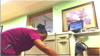 NURSE WITH A ROUND PLUMP ASS!!!!