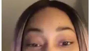 Ghetto light bitch with thick pussy on toilet