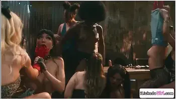 Big tits milf officer gangbanged by two lesbian groups