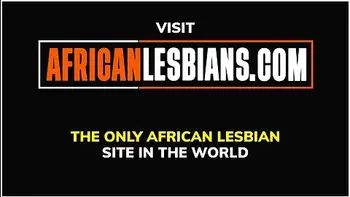 Horny African Babes Show Tits For Real Lesbian Threesome After Jungle Rave
