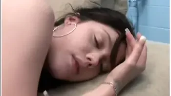 Innocent white girl goes super-slutty on two big ebony shlongs