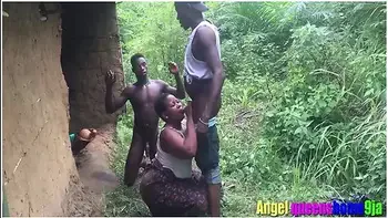 Some Where In Africa, Married House Wife Caught By The Husband Having Sex With Stranger In Her Husband Local Hurt At Day Time,watch The Punishment He Give To Them (softkind Fucksy)( Bangking Empire)(