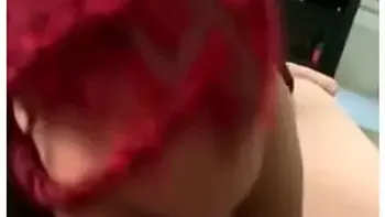 Pretty Redhead Facial