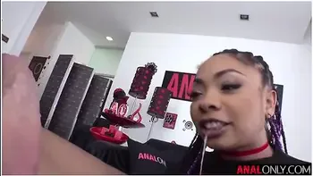 Slim Thick Ebony Beauty Cali Caliente Is Craving An Anal Creampie