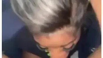 Swallowing His Load For Breakfast