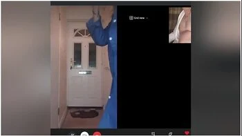 Hot Mature Milf Blows & Shags Pizza Man, While On Skype Call To Hubby! British Amateur Cuckold X