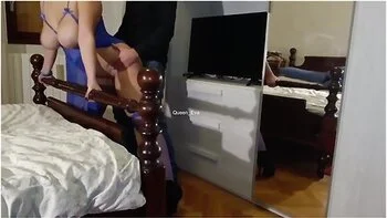 Cuckold Husband Comes Home And Catches His Slutty Wife Fucking With Her Neighbor