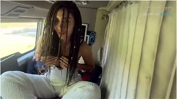 Beatrice Segreti Is Too And Seduces A Man In The Bus! Risky Amateur Public Sex