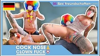 Carnival 1999: Afro Clown Puts Meat Stick In City Slut Mia Blow (germany