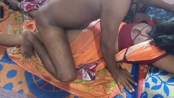 Hot Indian Bhabi Newly Weds Creampie by Jeth Ji in Her Own House - Hindi Sex Video with Desi Aunty