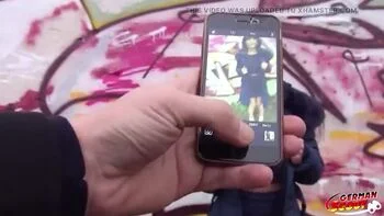 Skinny German Teen Lulu Gun Hardcore Outdoor Sex with Big Cock Cumshot