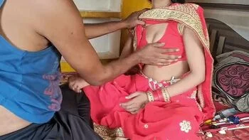 Desi Bhabhi Mariet Hardcore Fuck with Abiraj - Blowjob, Doggy Style, Cum on Tits