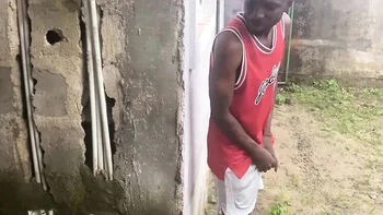 My Neighbor's Wife Gets Fucked Hard Under the Stairs - Switcock's Big Ass Amateur BBC Action