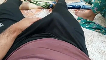 Stepson Sneaks Into Stepmom's Room For Rough Creampie - QueenbeautyQB Big Ass Doggy Style