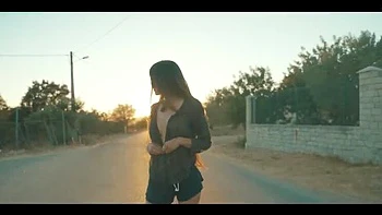 DaringKiara's Car Fingering Solo in Countryside - Amateur Asian Goddess Masturbates in 4K HD