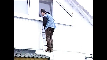 Busty Housewife Gets Hard Fuck from Husband - Big Tits Anal Blowjob