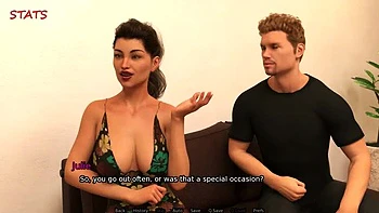 John Denvers - Austin and Matt Double Team Evelyn in Hot Wife Foursome - Big Tits, Cheating, Cuckold Action