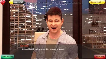 Granny Belinda gives exotic lap dance to old man Gerald in front of group gangbang