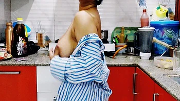 Sexy Indian Stepsister Hardcore Hot Sex With Her Stepbrother In Kitchen