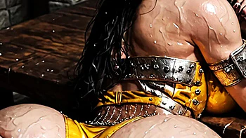 Mia Latina Teen Gets Cheeks Clapped Hard in AI Dungeon Part 3 - Big Ass Doggy & Squirting