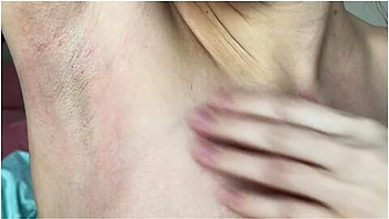 Shaves Hairy Armpits, Shows Shaved Armpits!