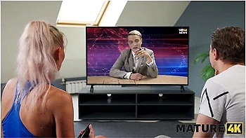 Russian Milf Thought It Was The End Of The World, So She Craved A Cumshot