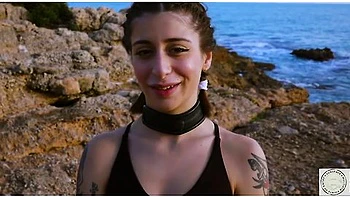 Boxer Tied Up And Spanked Before Rimming Her Dom Along The Balearic Sea - Real Domination