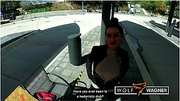 Train Station Blowjob! I Met This Gothic Milf And I Fucked Her Fake Tits: Sidney Dark