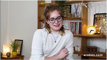 Luna A Spoils Her Lustful Pussy With A Hot Dildo