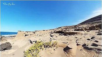 Bitch On The Beach: Hard Dick Exposed To A Slut That Doesnt Resist