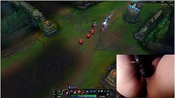 The Vibrator Causes My Whole Body To Shake League Of Legends #3 Luna With Gamer Girl