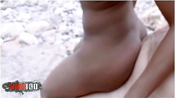 Interracial Fucking At The Beach With Shania A Cute Ebony Babe - Terry Kemaco