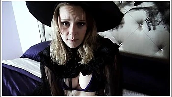 Step Son Comforts Step Mom On Halloween After She Finds Out Her Husband Is Gay - Smarty Kat 314 With Cock Ninja