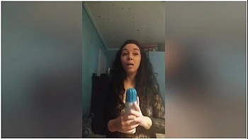 Busty Mature Girl Playing With Cream All Over Her Body