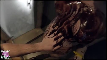 We Made A Mess - Hot Chocolate Sex In A Public Wellness Spa-magicmintcouple