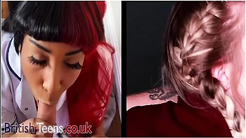 Denali Vs Gabie- Who Will Be Victorious In The Second Match Of The Great British Blowjob Race?