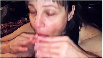 Pov Mature Hot Wife Sucking Cock While I Ask Questions And Film