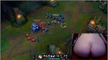 Vibrating Buttplug Fail And Feeding League Of Legends #10 Luna