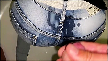 Blowjob And Cum On My Ass Then Clean By He Pee On My Ass In Jeans Full Video On