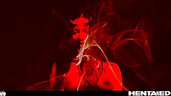 Canela Skin - Demon Girl Bondage Cumflation As The Devil Gets Creampied & Monster Quad Penetration