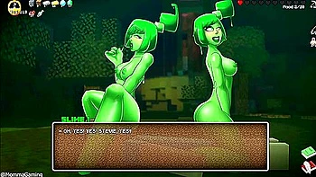 Car Toon - Hornycraft Updates - Monster Girls Threesome!! - Minecraft Parody Sex