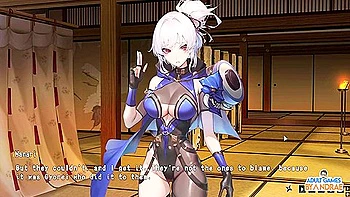 Car Toon In : Fucking Manari From Behind By The Samurai Fiend - Half-demon Shinobi