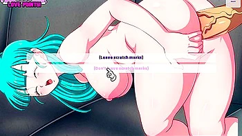 Dragon Ball Bulma Wants A Cock Inside Her Little Pussy And Ass. Hot Anal Sex And Cum Swallow Game - Waifuhub - #9 - Anime Hentai, Little Cock And Hentai Anime