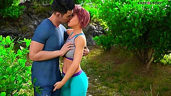 37 - Dusk Light Manor - Audrey And John Watching Other Couple Doing Sex And Audrey Gives Handjob